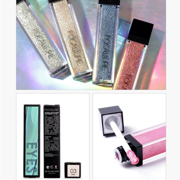 Focallure Makeup Focallure Glitter Liquid Eyeshadow 4 Poshmark